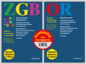 ZGB und OR – Kombipaket von Sutter-Somm,  Thomas