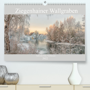 Ziegenhainer Wallgraben (Premium, hochwertiger DIN A2 Wandkalender 2022, Kunstdruck in Hochglanz) von Lidiya