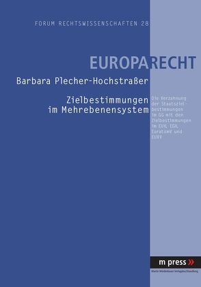 Zielbestimmungen im Mehrebenensystem von Plecher-Hochstrasser,  Barbara