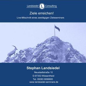 Ziele erreichen! von Landsiedel,  Stephan