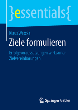 Ziele formulieren von Watzka,  Klaus