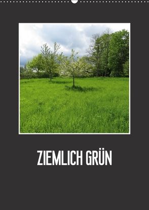 Ziemlich grün (Wandkalender 2018 DIN A2 hoch) von Lacher,  Ingrid