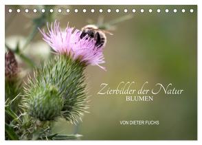 Zierbilder der Natur BLUMEN (Tischkalender 2024 DIN A5 quer), CALVENDO Monatskalender von Fuchs,  Dieter