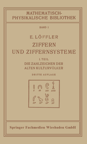 Ziffern und Ziffernsysteme von Löffler,  Eugen