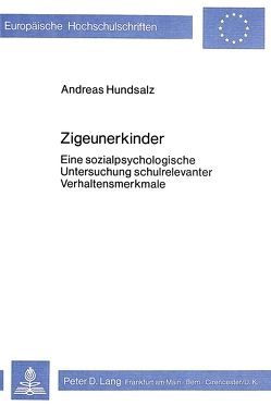 Zigeunerkinder von Hundsalz,  Andreas