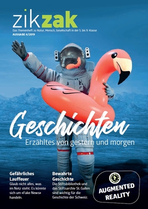 zikzak – Geschichten – Erzähltes von gestern und morgen von Gasser,  Alexia, Karrer,  Myriam, Raschle,  Iwan, Rudin,  Tirzah, Schudel,  Agathe, Tanner,  Samuel, Wormstetter,  Claudine