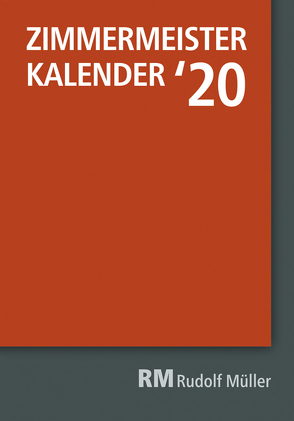 Zimmermeister Kalender ’20