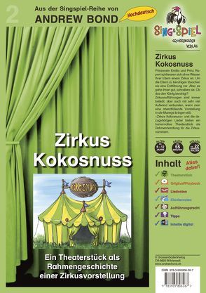 Zirkus Kokosnuss, Singspiel mit CD von Bond,  Andrew