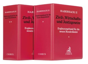 Zivil-, Wirtschafts- und Justizgesetze für die neuen Bundesländer von Habersack,  Mathias, Hochbaum,  Hans-Ulrich, Wasmuth,  Johannes