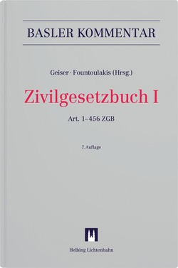 Zivilgesetzbuch I von Aebi-Müller,  Regina, Affolter,  Kurt, Althaus,  Stefanie, Beretta,  Piera, Biderbost,  Yvo, Brägger,  Rafael, Breitschmid,  Peter, Bühler,  Roland, Cottier,  Michelle, Droese,  Lorenz, Eggel,  Martin, Eichenberger,  Thomas, Etzensberger,  Mario, Fankhauser,  Roland, Fountoulakis,  Christiana, Geiser,  Thomas, Gloor,  Urs, Graf-Gaiser,  Cora, Grüninger,  Harold, Guggenbühl,  Markus, Hausheer,  Heinz, Honsell,  Heinrich, Huber,  Michael, Huwiler,  Bruno, Isenring,  Bernhard, Jungo,  Alexandra, Kessler,  Martin A, Köbrich,  Tim, Koller,  Pius, Koller,  Thomas, Lardelli,  Flavio, Lehmann,  Peter, Lehmann,  Urs, Lienhard,  Bettina, Maier,  Philipp, Maranta,  Luca, Meili,  Andreas, Meng,  Kaspar, Montini,  Michel, Reitze,  Christophe Peter, Reusser,  Ruth E., Rösch,  Daniel, Scherrer,  Urs, Schwaibold,  Matthias, Schwenzer,  Ingeborg, Spycher,  Annette, Staehelin,  Daniel, Studer,  Benno, Vetter,  Meinrad, Vogel,  Urs, Wey,  Rainer, Wildhaber,  Isabelle, Wyss,  Sabine