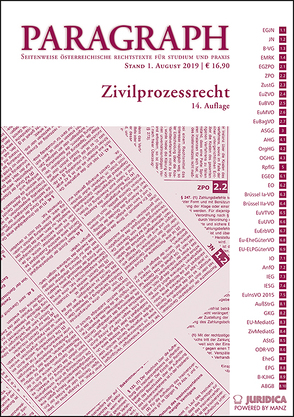 Paragraph – Zivilprozessrecht von Astrid,  Deixler-Hübner
