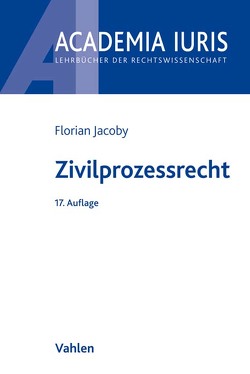 Zivilprozessrecht von Baur,  Fritz, Grunsky,  Wolfgang, Jacoby,  Florian