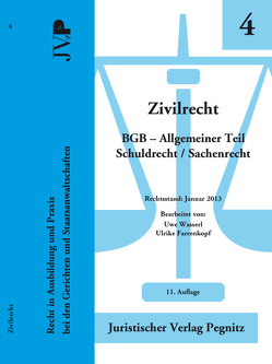 Zivilrecht BGB – Allgemeiner Teil – Schuldrecht/Sachenrecht von Farrenkopf,  Ulrike, Wasserl,  Uwe