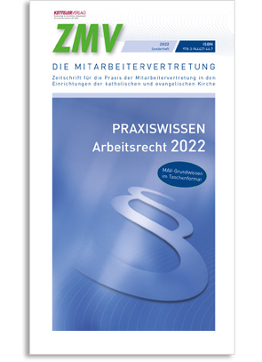 ZMV Praxiswissen Arbeitsrecht 2022 von Fey,  Detlev