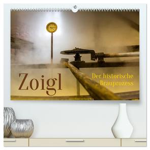 Zoigl. Der historische Brauprozess (hochwertiger Premium Wandkalender 2024 DIN A2 quer), Kunstdruck in Hochglanz von T. Berg,  Georg