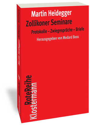 Zollikoner Seminare von Boss,  Medard, Heidegger,  Martin