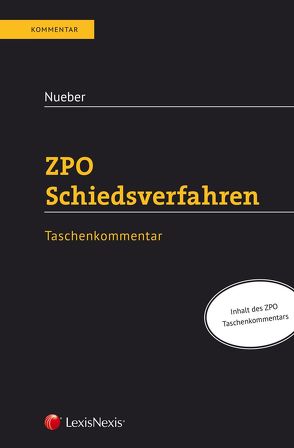 ZPO Schiedsverfahren von Nueber,  Michael