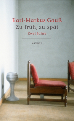 Zu früh, zu spät von Gauss,  Karl Markus