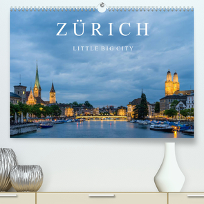 ZÜRICH – Little Big City (Premium, hochwertiger DIN A2 Wandkalender 2022, Kunstdruck in Hochglanz) von Caccia,  Enrico