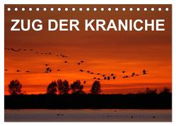 Zug der Kraniche (Tischkalender 2024 DIN A5 quer), CALVENDO Monatskalender von birdimagency,  BIA