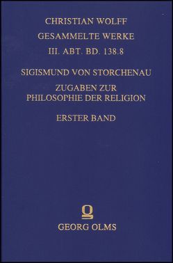 Zugaben zur Philosophie der Religion von Storchenau,  Sigismund von