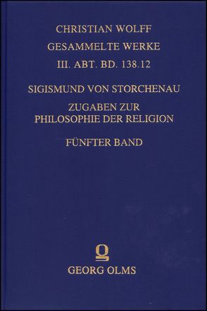 Zugaben zur Philosophie der Religion. von Storchenau,  Sigismund von