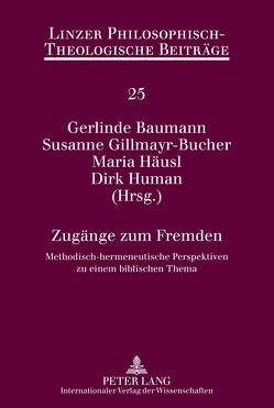 Zugänge zum Fremden von Baumann,  Gerlinde, Gillmayr-Bucher,  Susanne, Häusl,  Maria, Human,  Dirk