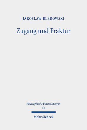 Zugang und Fraktur von Bledowski,  Jaroslaw