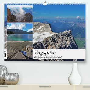 Zugspitze – Der höchste Berg Deutschlands (Premium, hochwertiger DIN A2 Wandkalender 2022, Kunstdruck in Hochglanz) von TakeTheShot