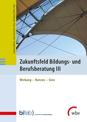 Zukunftsfeld Bildungs- und Berufsberatung III von Kanelutti-Chilas,  Erika, Melter,  Ingeborg, Stifter,  Wolfgang