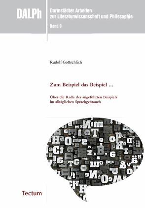 Zum Beispiel das Beispiel … von Gottschlich,  Rudolf