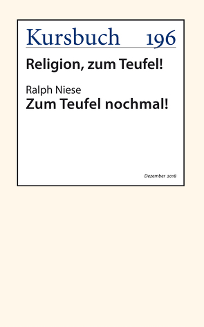 Zum Teufel nochmal! von Niese,  Ralph