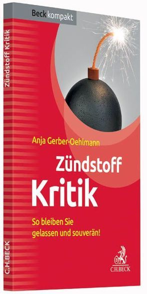 Zündstoff Kritik von Gerber-Oehlmann,  Anja