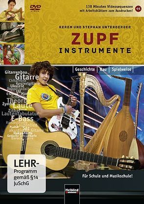 Zupfinstrumente DVD von Unterberger,  Kerem, Unterberger,  Stephan