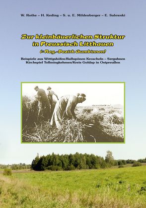 Zur kleinbäuerlichen Struktur in Preußisch Litthauen (= Reg.-Bezirk Gumbinnen) von Keding,  Horst, Mildenberger,  E, Mildenberger,  S, Rothe,  Wolfgang, Salewski,  Erwin