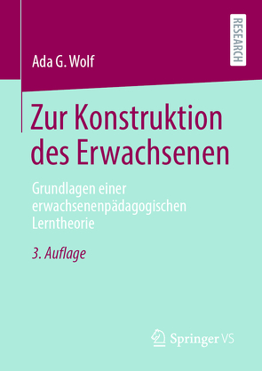 Zur Konstruktion des Erwachsenen von Wolf,  Ada G.