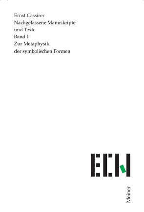 Zur Metaphysik der symbolischen Formen von Cassirer,  Ernst, Krois,  John Michael