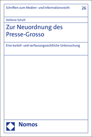 Zur Neuordnung des Presse-Grosso von Schult,  Stefanie