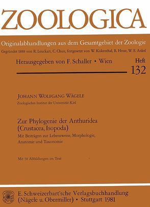 Zur Phylogenie der Anthuridea (Crustacea, Isopoda) von Wägele,  Johann W