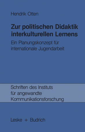 Zur politischen Didaktik interkulturellen Lernens von Otten,  Hendrik