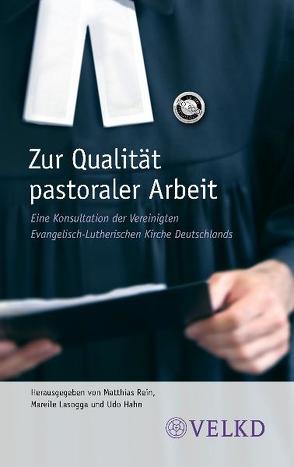 Zur Qualität pastoraler Arbeit von Hahn,  Udo, Jahn,  Christine, Lasogga,  Mareile