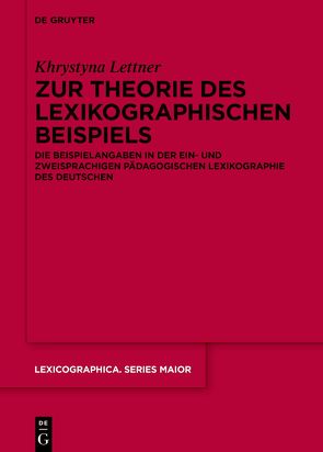 Zur Theorie des lexikographischen Beispiels von Lettner,  Khrystyna