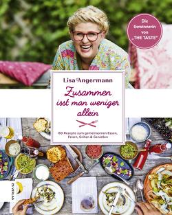 Zusammen isst man weniger allein von Angermann,  Lisa