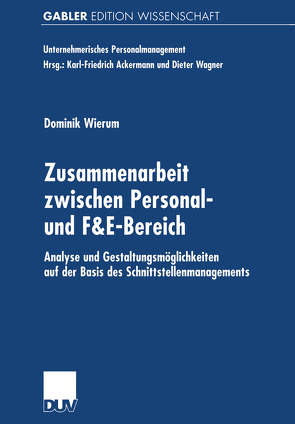 Zusammenarbeit zwischen Personal- und F&E-Bereich von Wierum,  Dominik