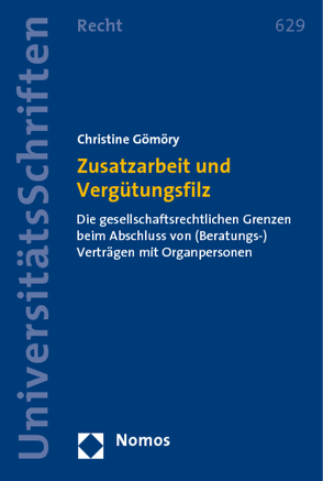 Zusatzarbeit und Vergütungsfilz von Gömöry,  Christine