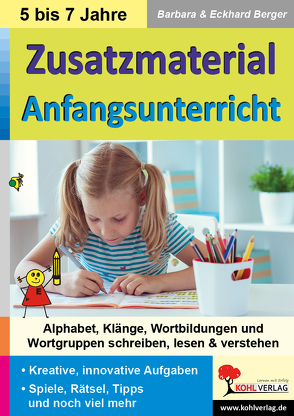 Zusatzmaterial Anfangsunterricht von Berger,  Barbara, Berger,  Eckhard