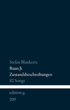 Zustandsbeschreibungen von Blankertz,  Stefan, Ruan,  Ji