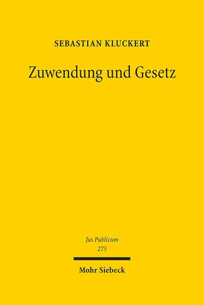 Zuwendung und Gesetz von Kluckert,  Sebastian