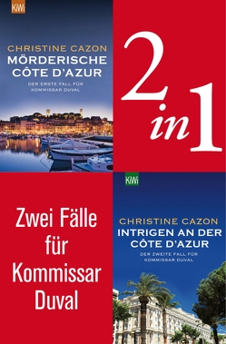 Zwei Fälle für Kommissar Duval (2in1-Bundle) von Cazon,  Christine