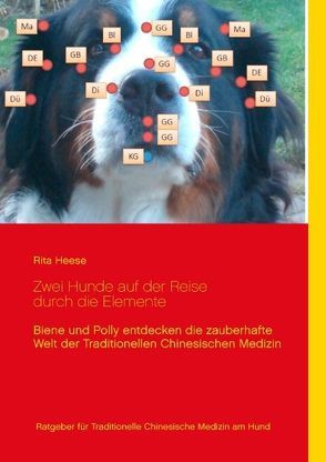 Zwei Hunde auf der Reise durch die Elemente von Heese,  Rita